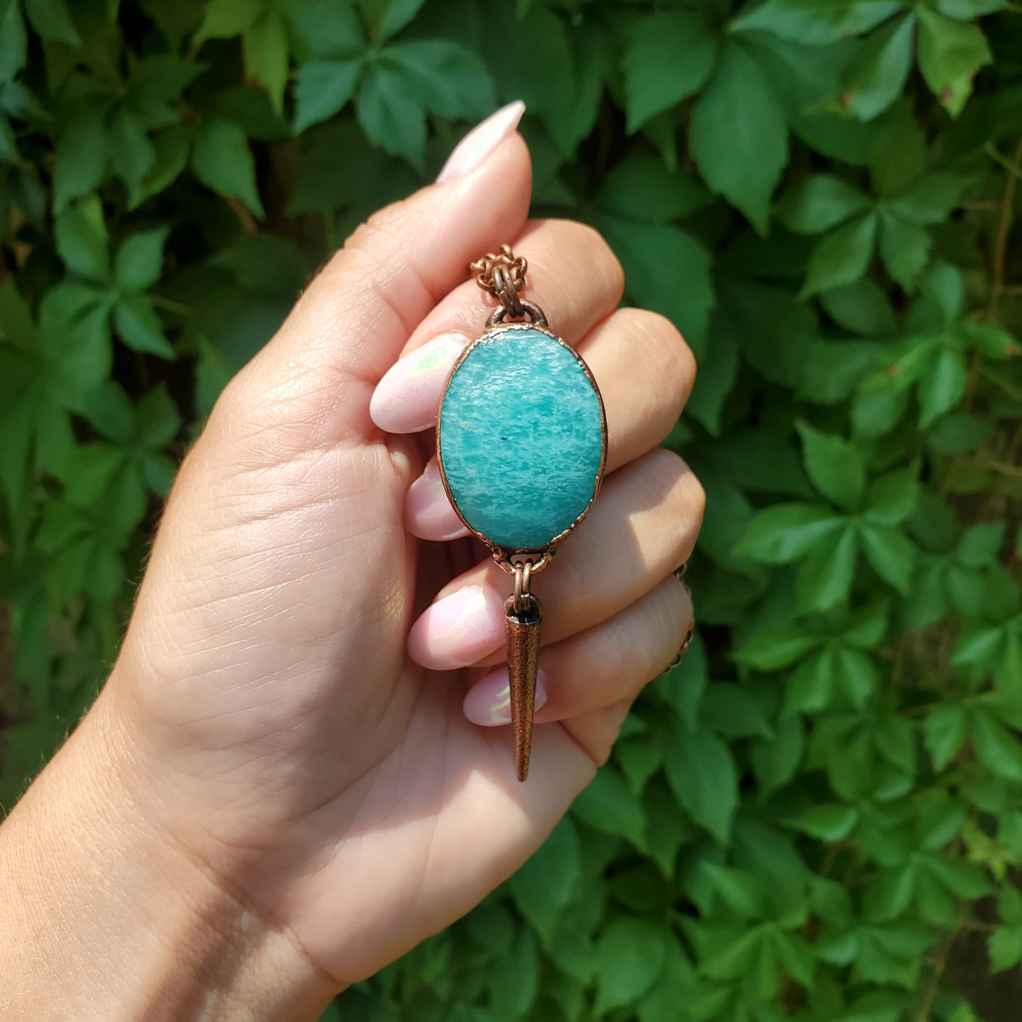 Spiked Crystal Pendants