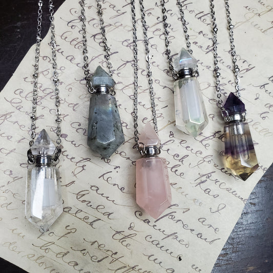 Perfume Bottle Necklaces