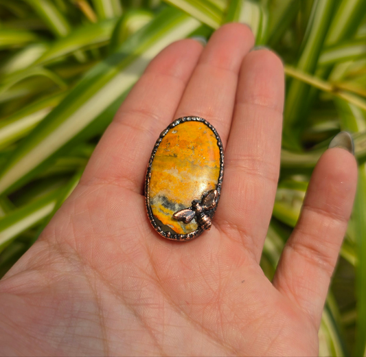 Jasper Bee Ring