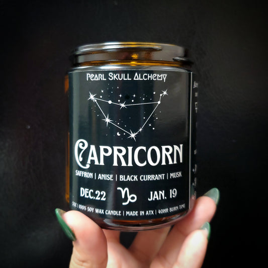 Capricorn Candle - Zodiac Collection