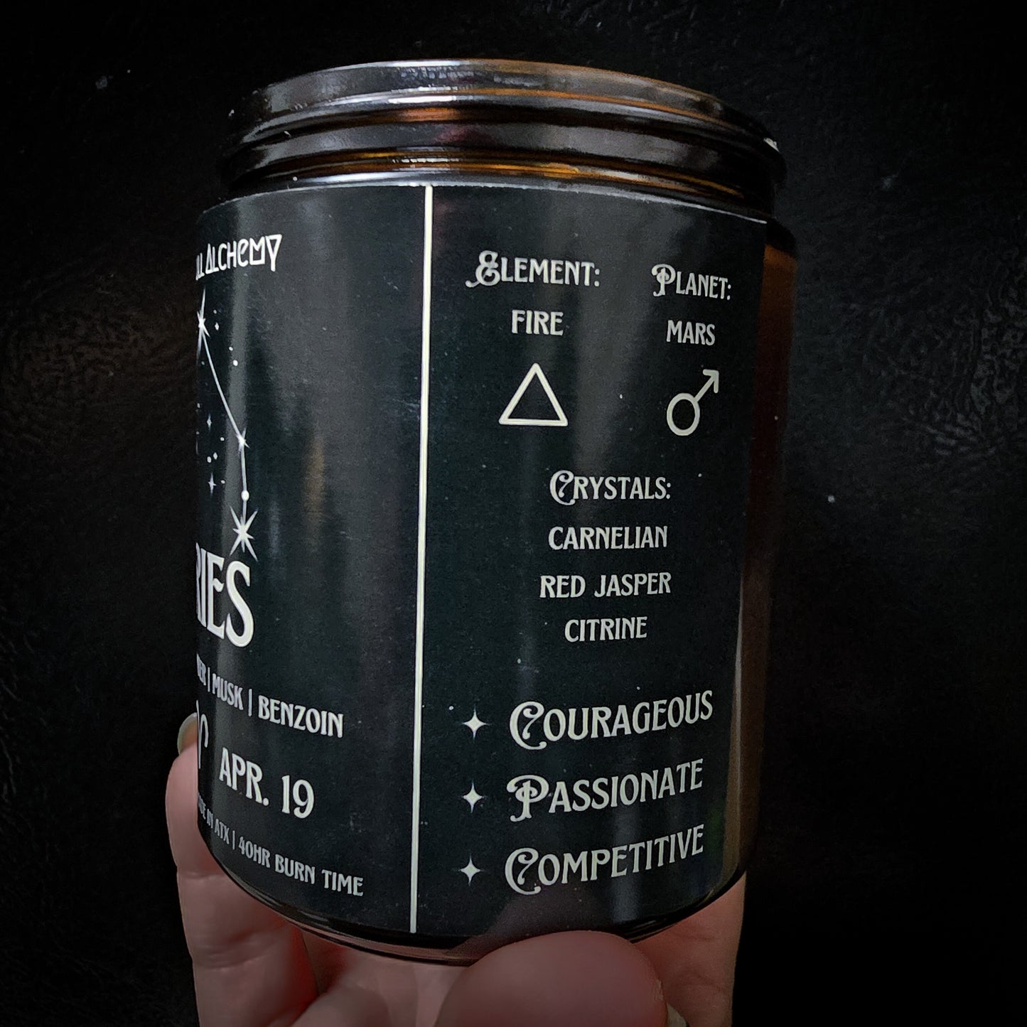 Aries Candle - Zodiac Collection