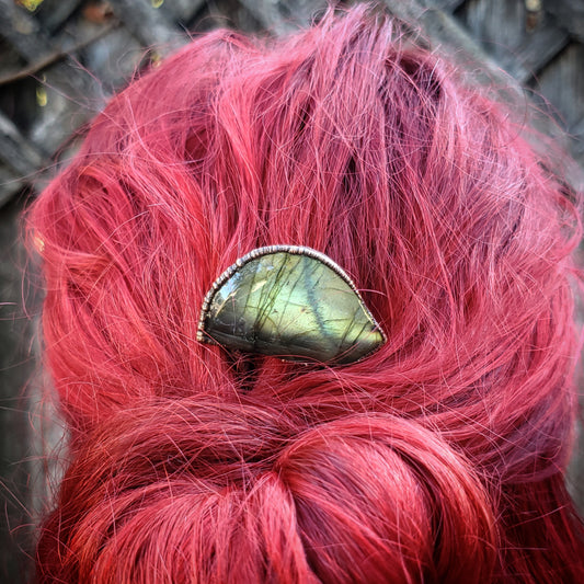 Labradorite Hairpin #1