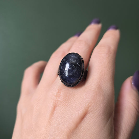 Iolite Ring