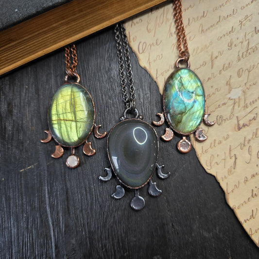 Moonphase Necklaces