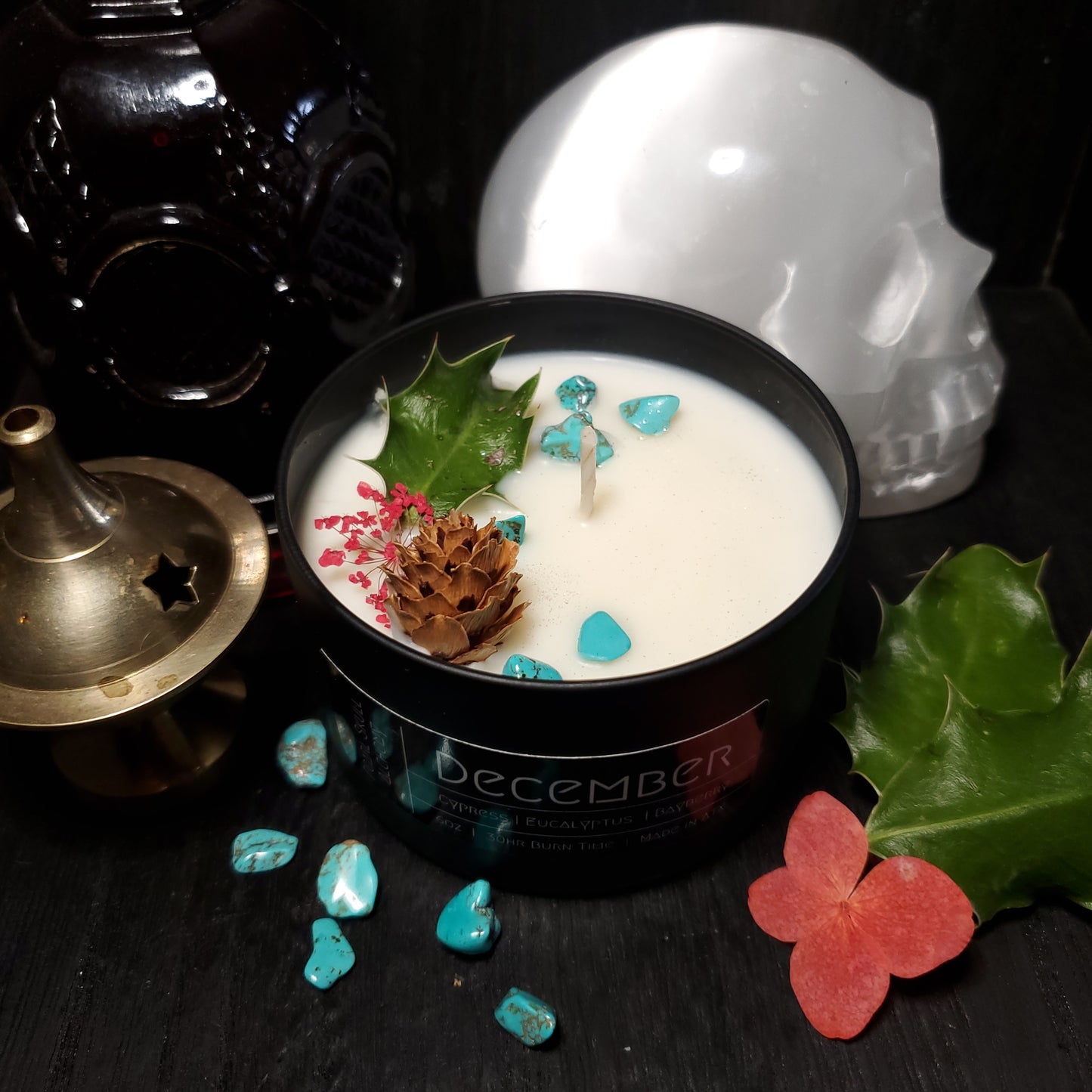December Candle | Sagittarius Candle | Capricorn Candle