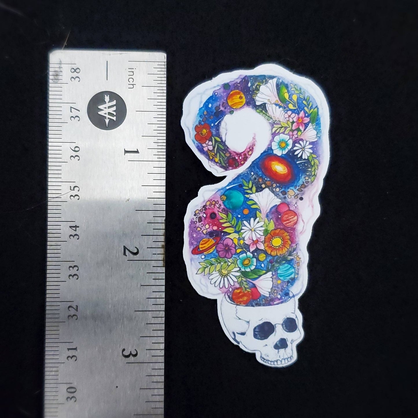 Loud Skull Sticker