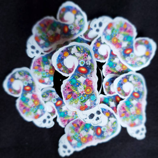 Loud Skull Sticker