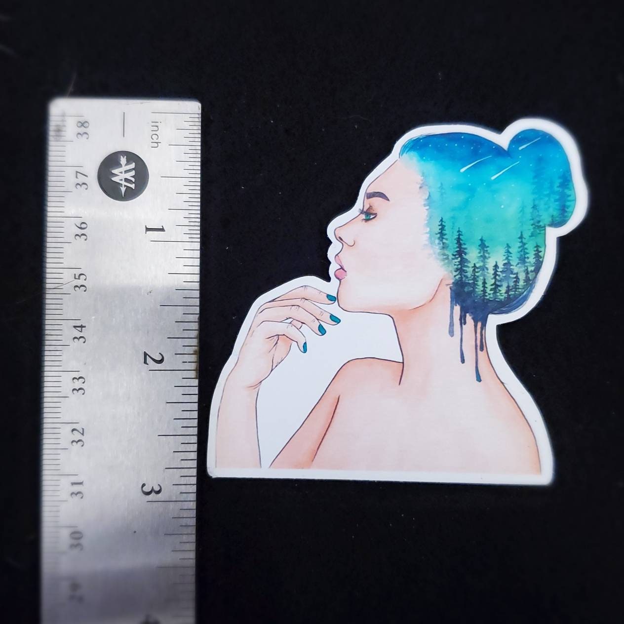 Head Full Of Fears Sticker