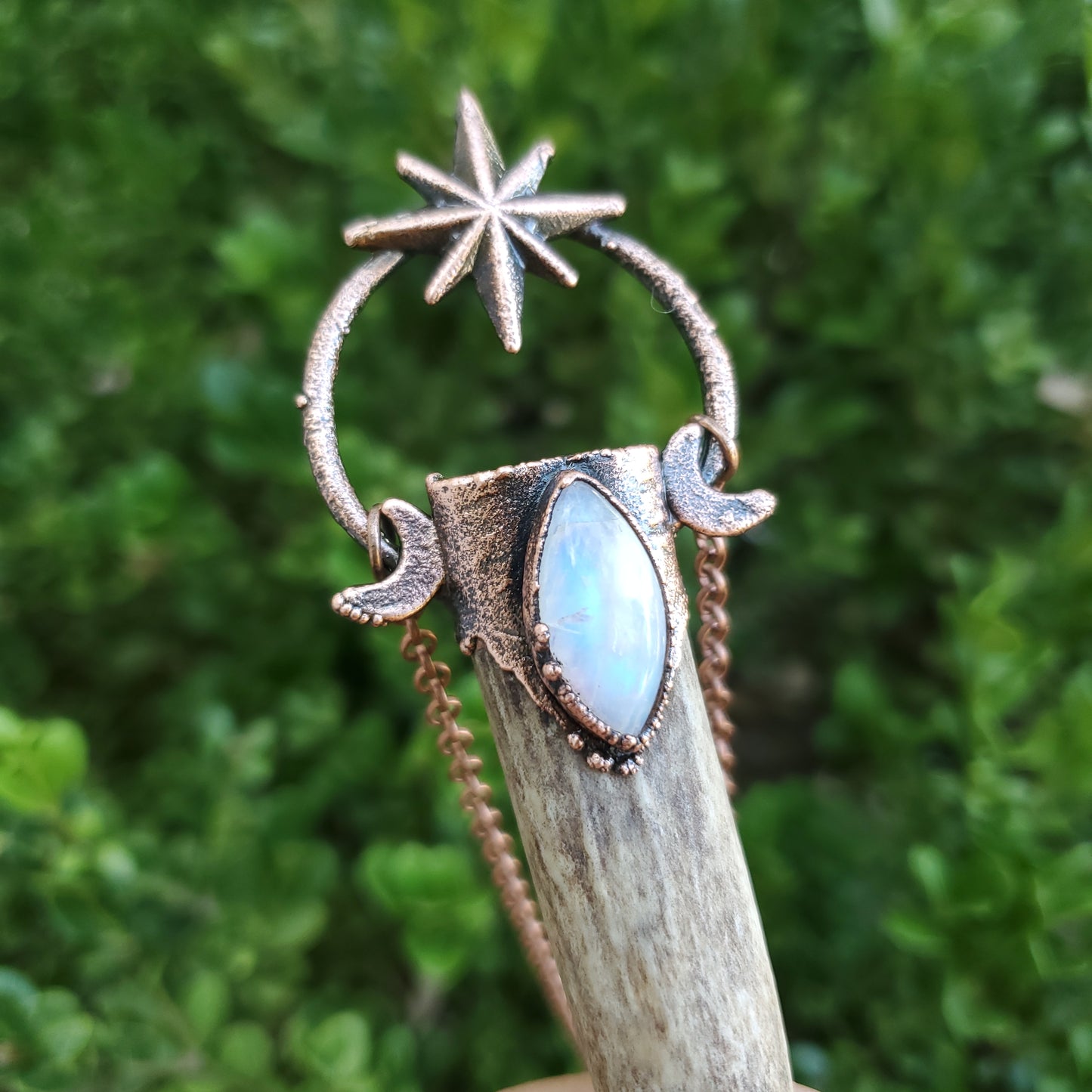 Celestial Moonstone Antler