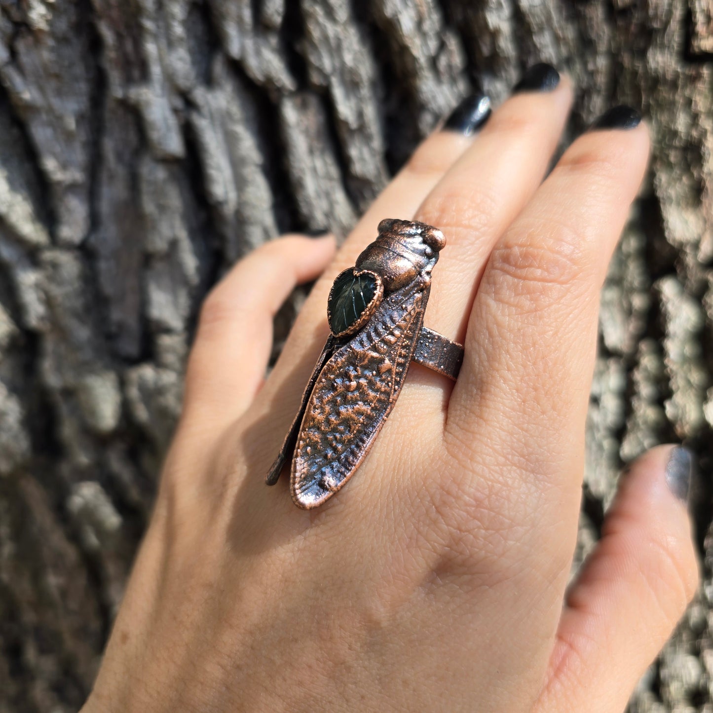 REAL Cicada Ring