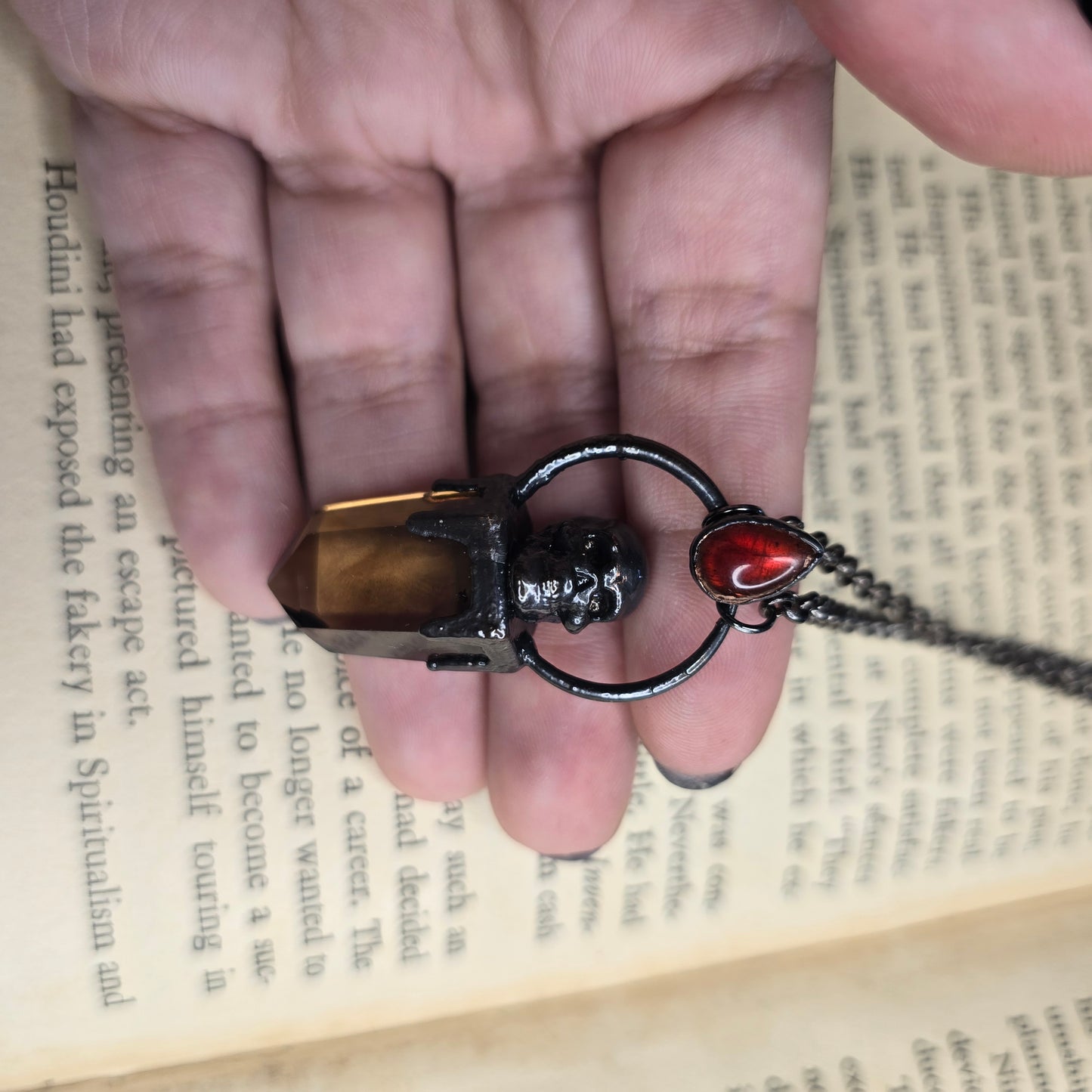 Smokey Citrine & Labradorite Necklace