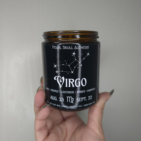 Virgo Candle - Zodiac Collection