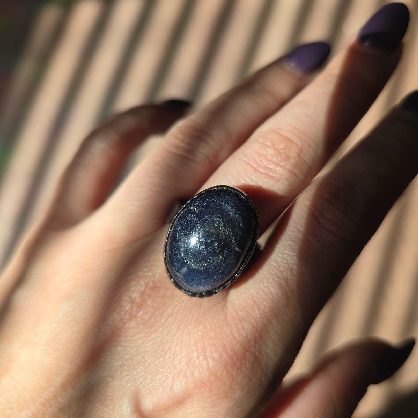 Iolite Ring