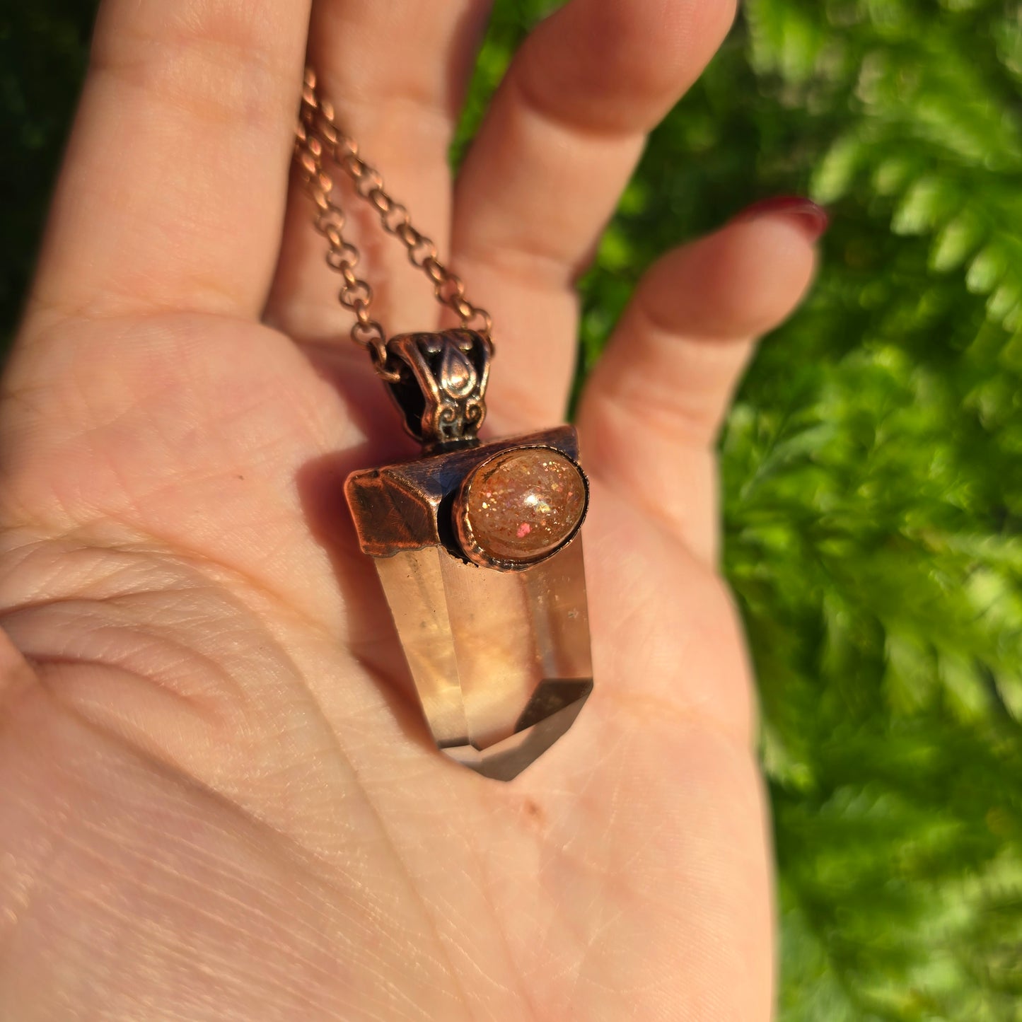 Fire Collection - Smokey Citrine & Sunstone