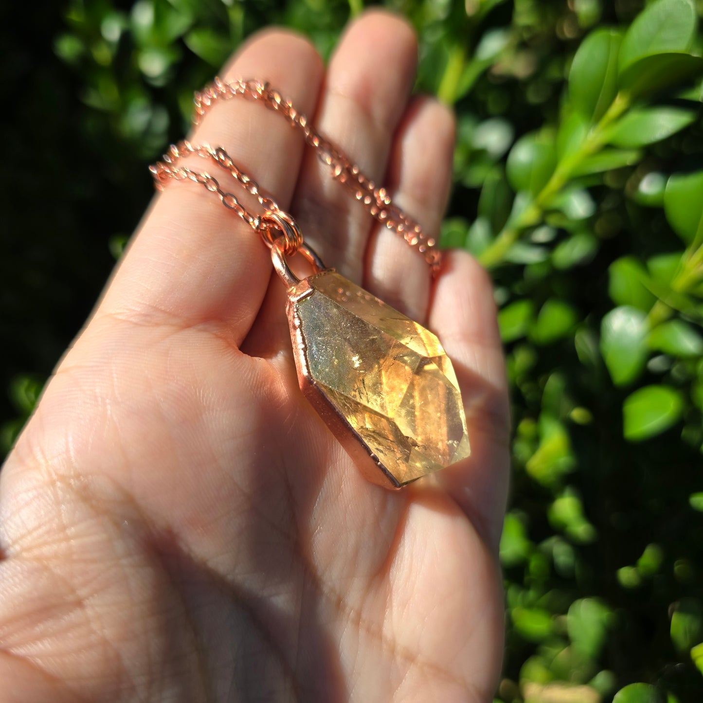 Summer Solstice Collection - Smokey Citrine Necklace