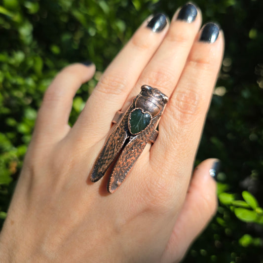 REAL Cicada Ring