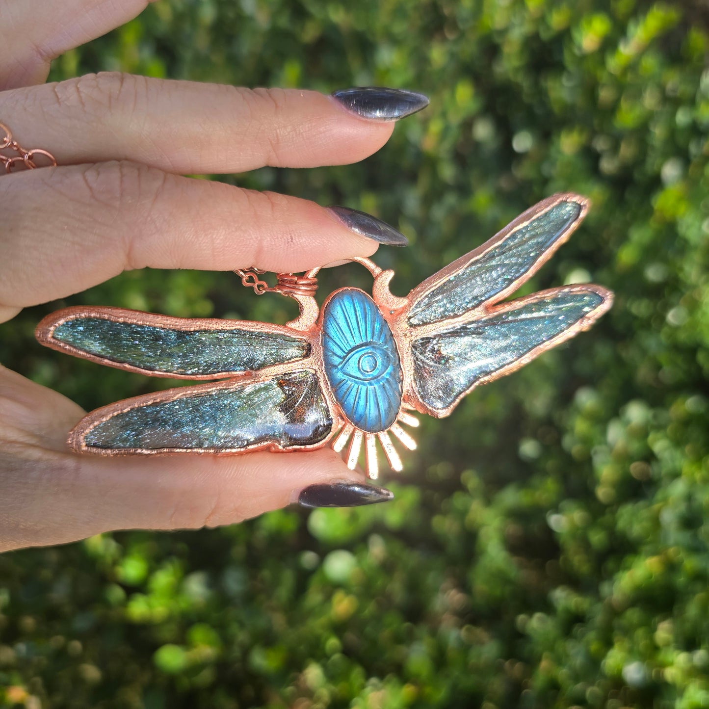 Blue Labradorite Eye Fairy