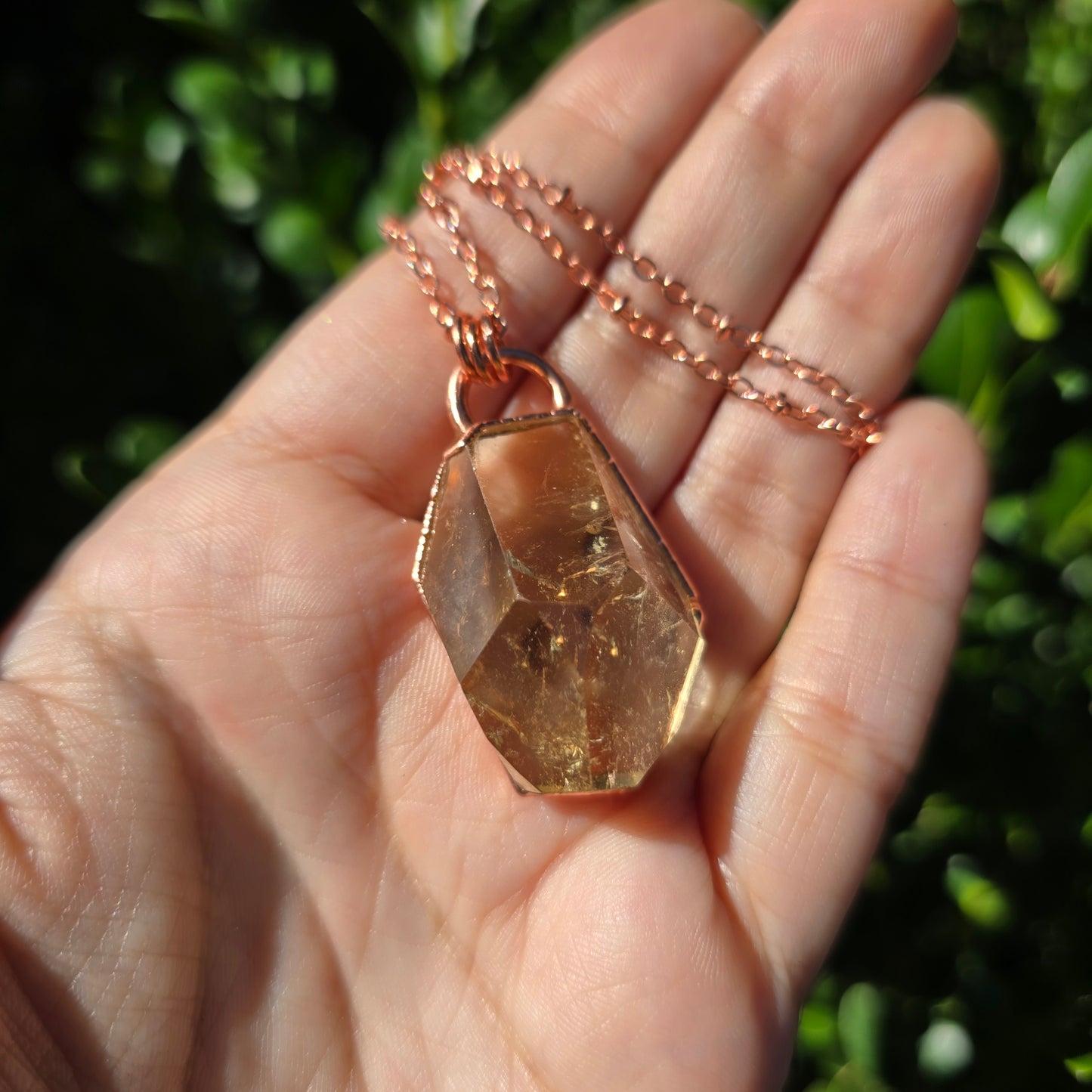 Summer Solstice Collection - Smokey Citrine Necklace