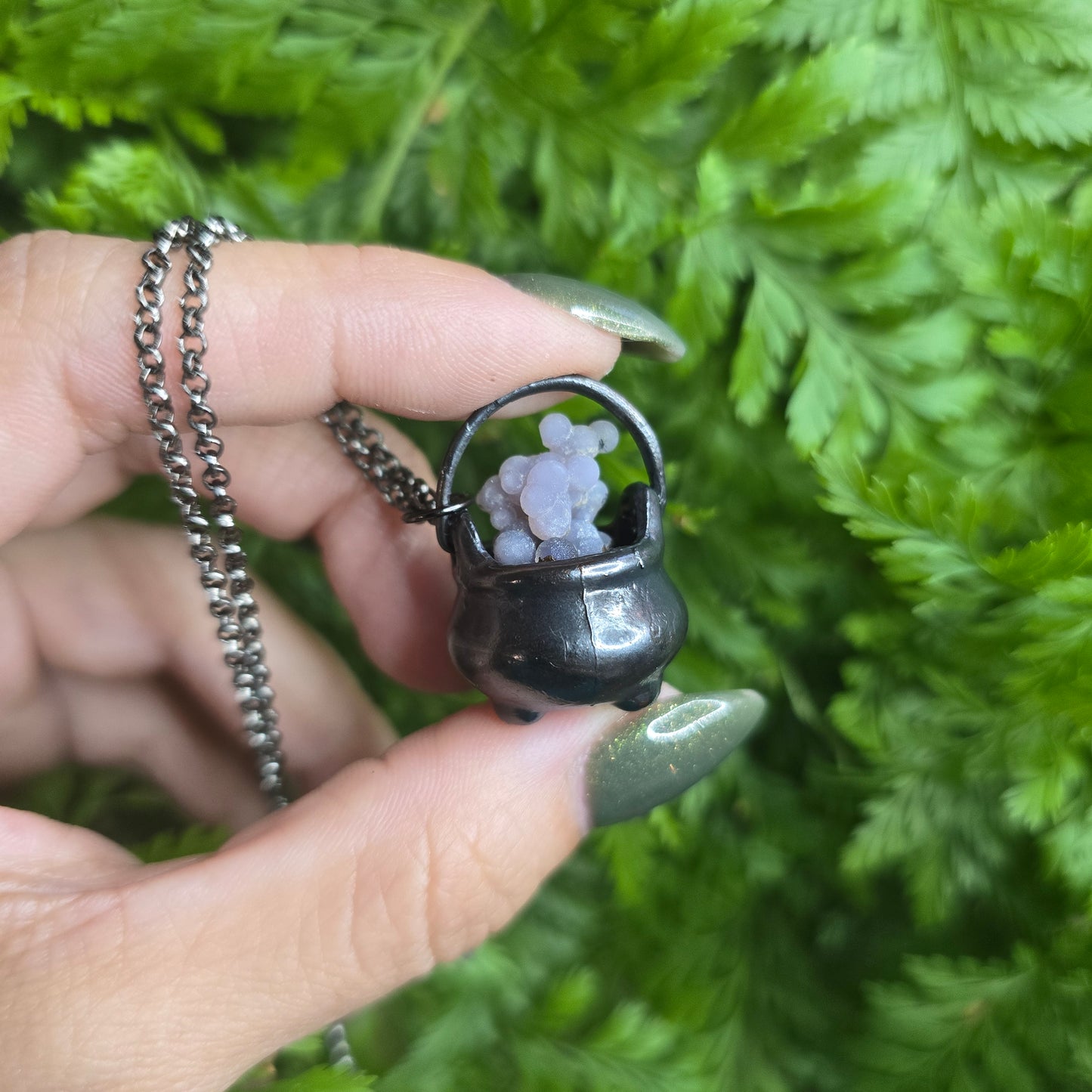 Grape Agate Cauldrons