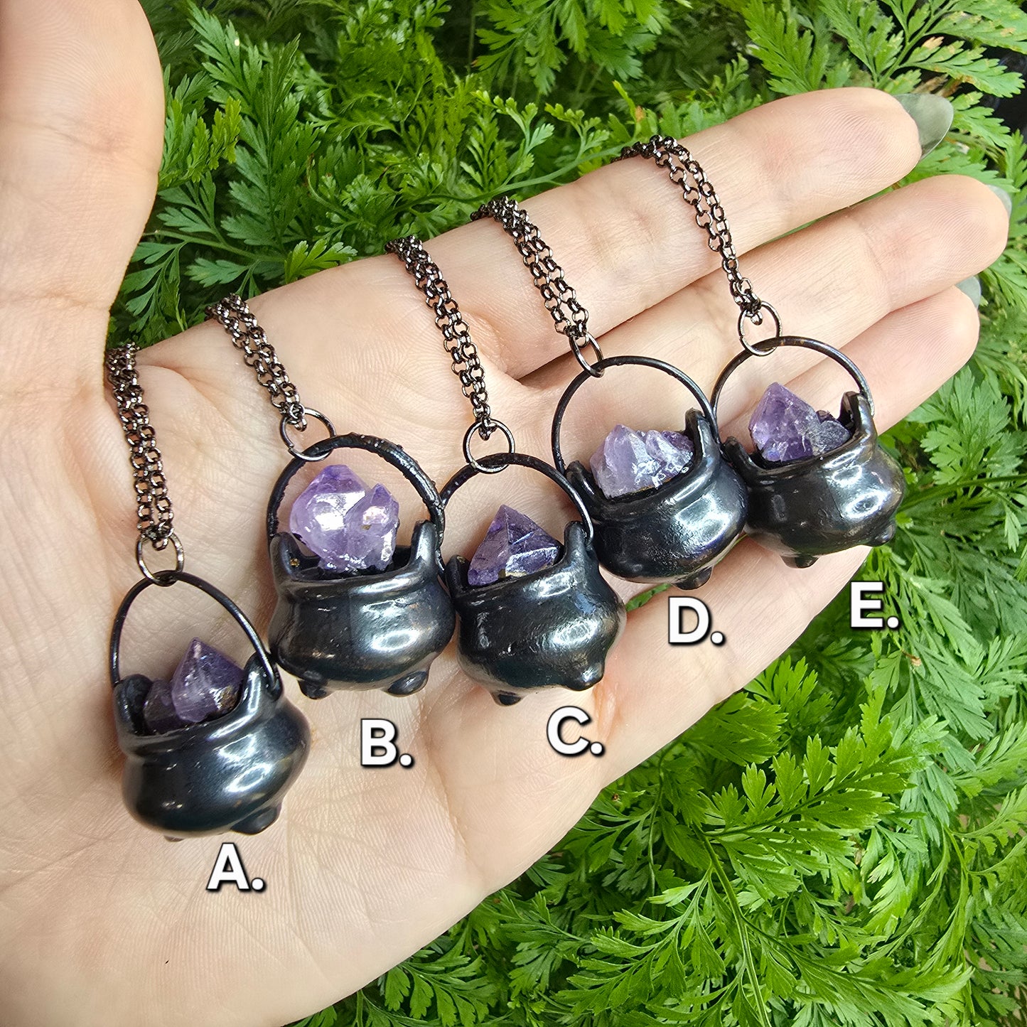 Amethyst Cauldrons