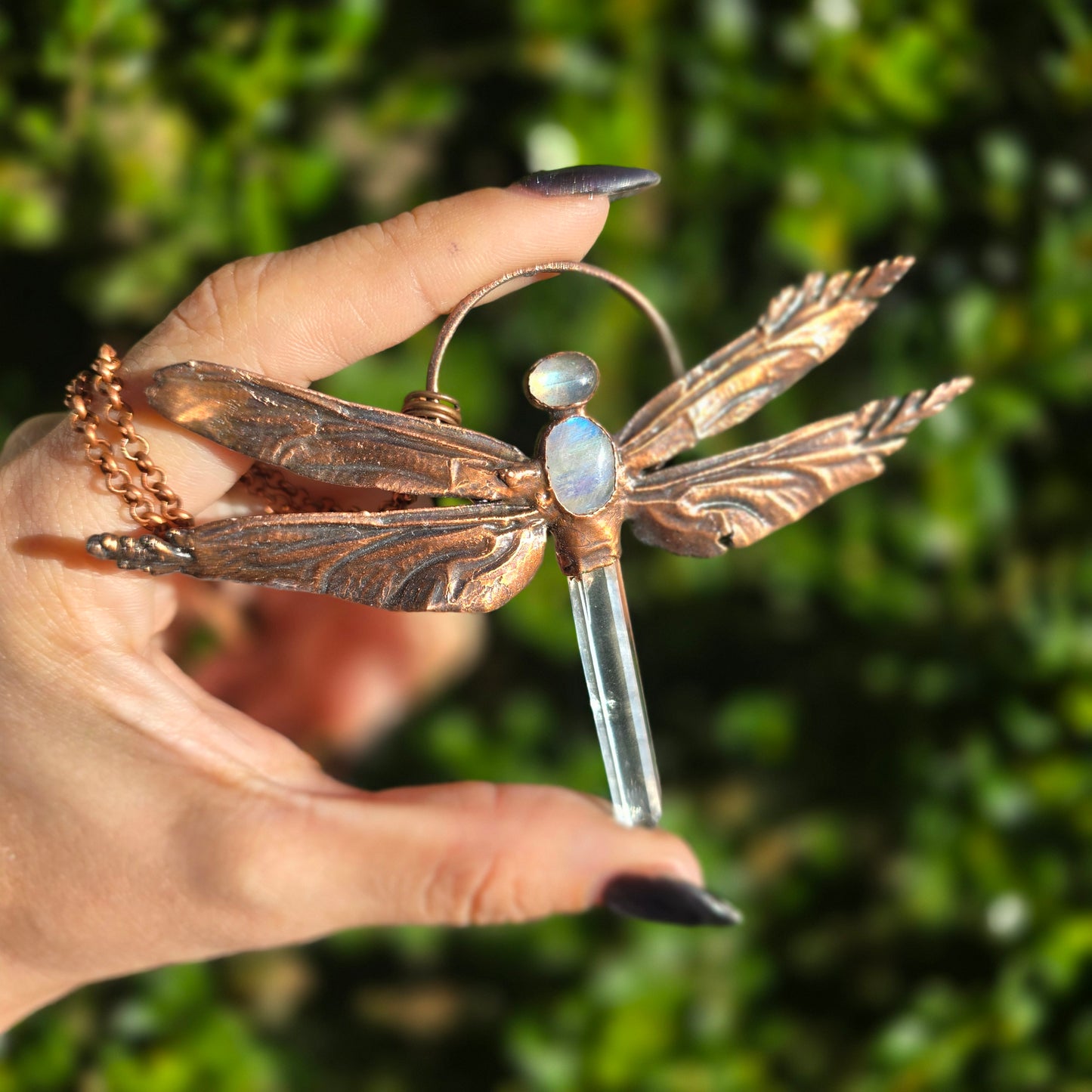 Moonstone & Labradorite Fairy