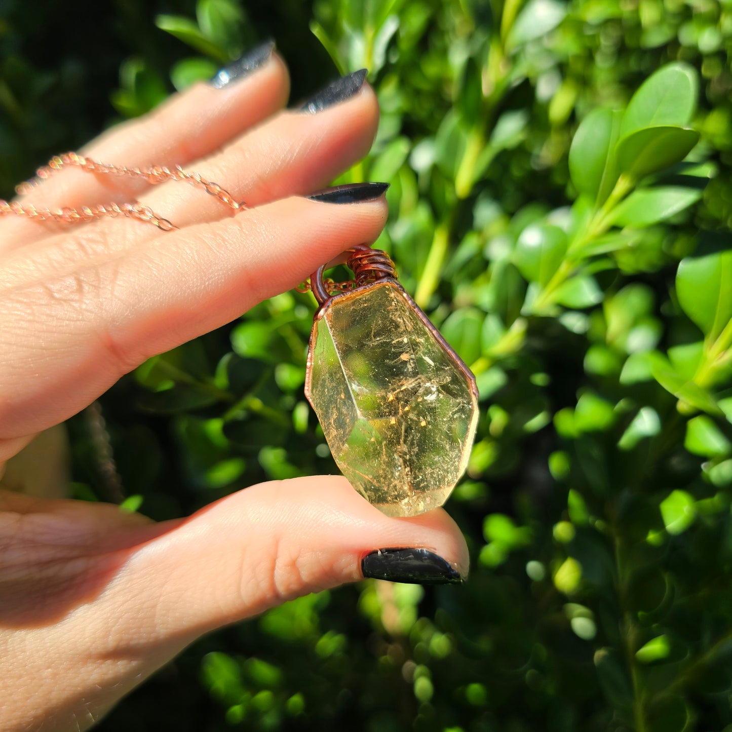 Summer Solstice Collection - Smokey Citrine Necklace