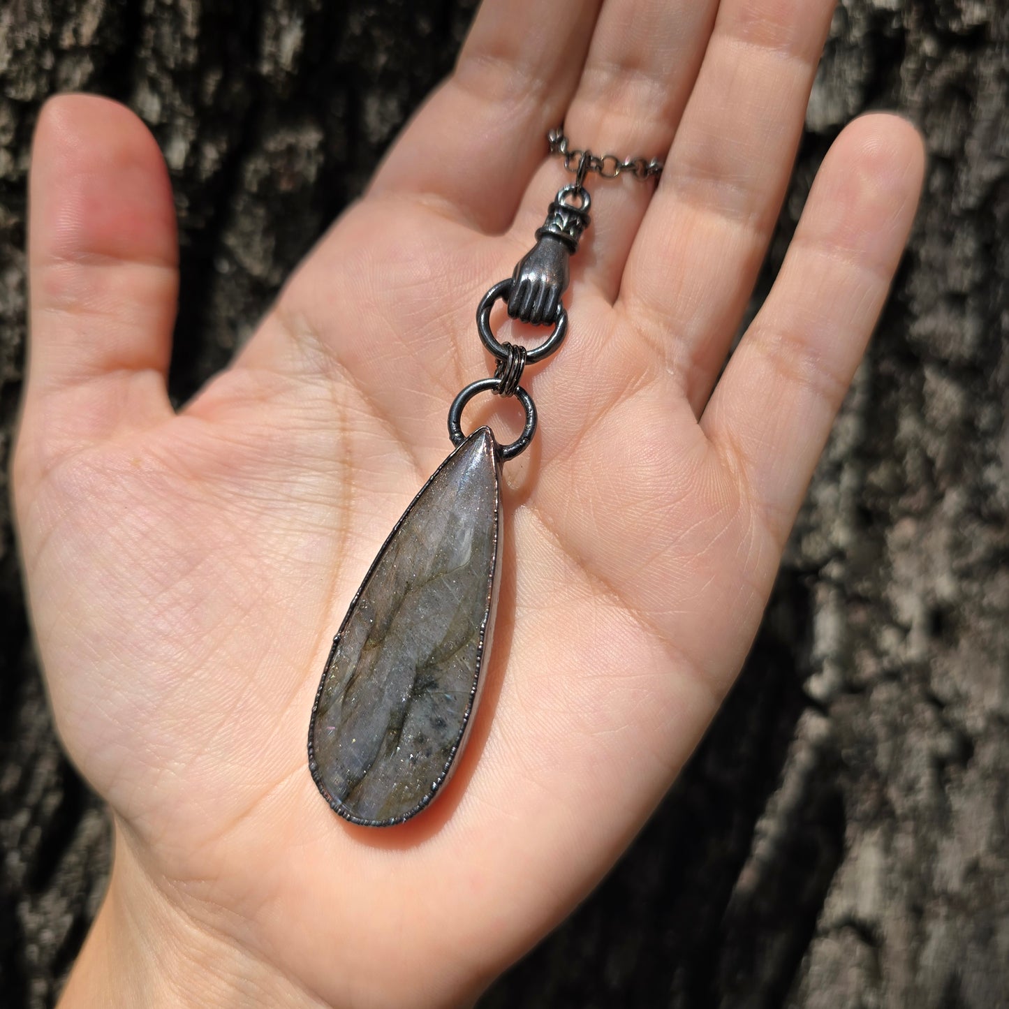 Pastel Labradorite Necklace