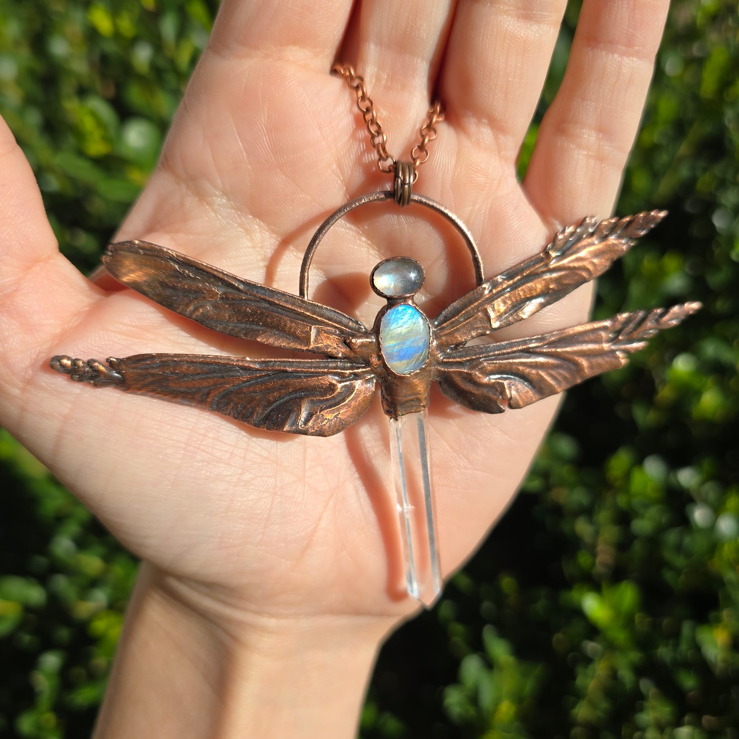 Moonstone & Labradorite Fairy