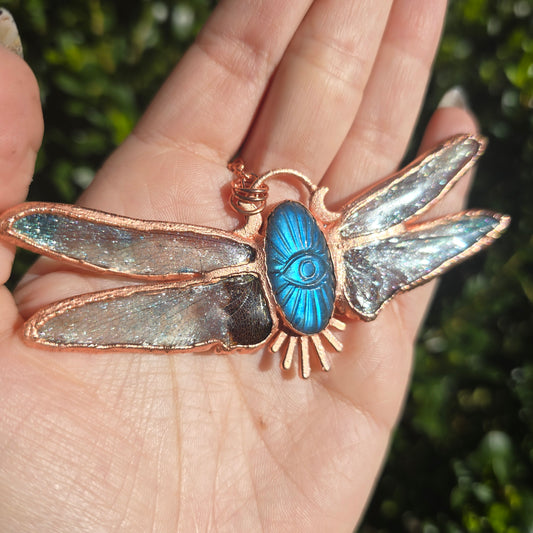 Blue Labradorite Eye Fairy