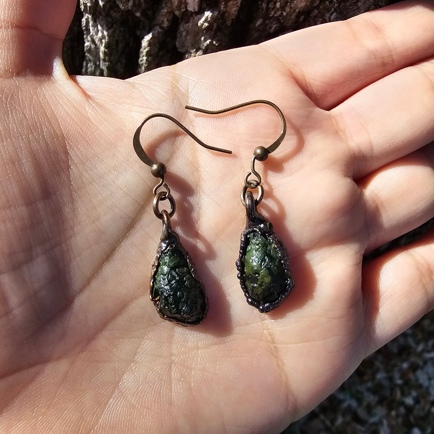 Mini Geode Earrings