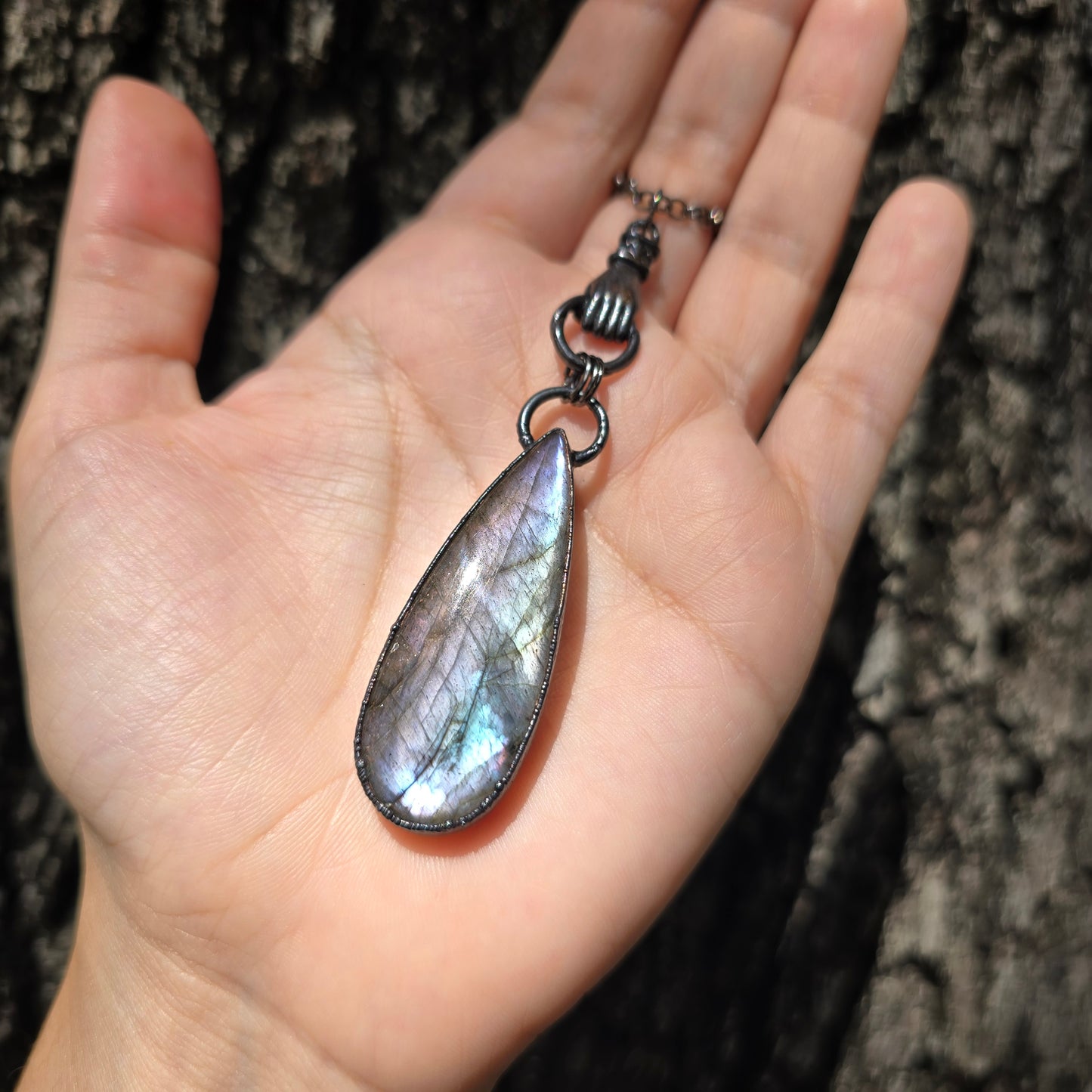 Pastel Labradorite Necklace