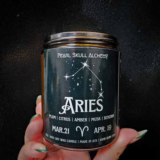 Aries Candle - Zodiac Collection
