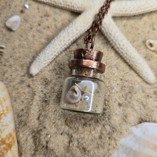 Siren's Relics - Sea Treasures Jar Necklace