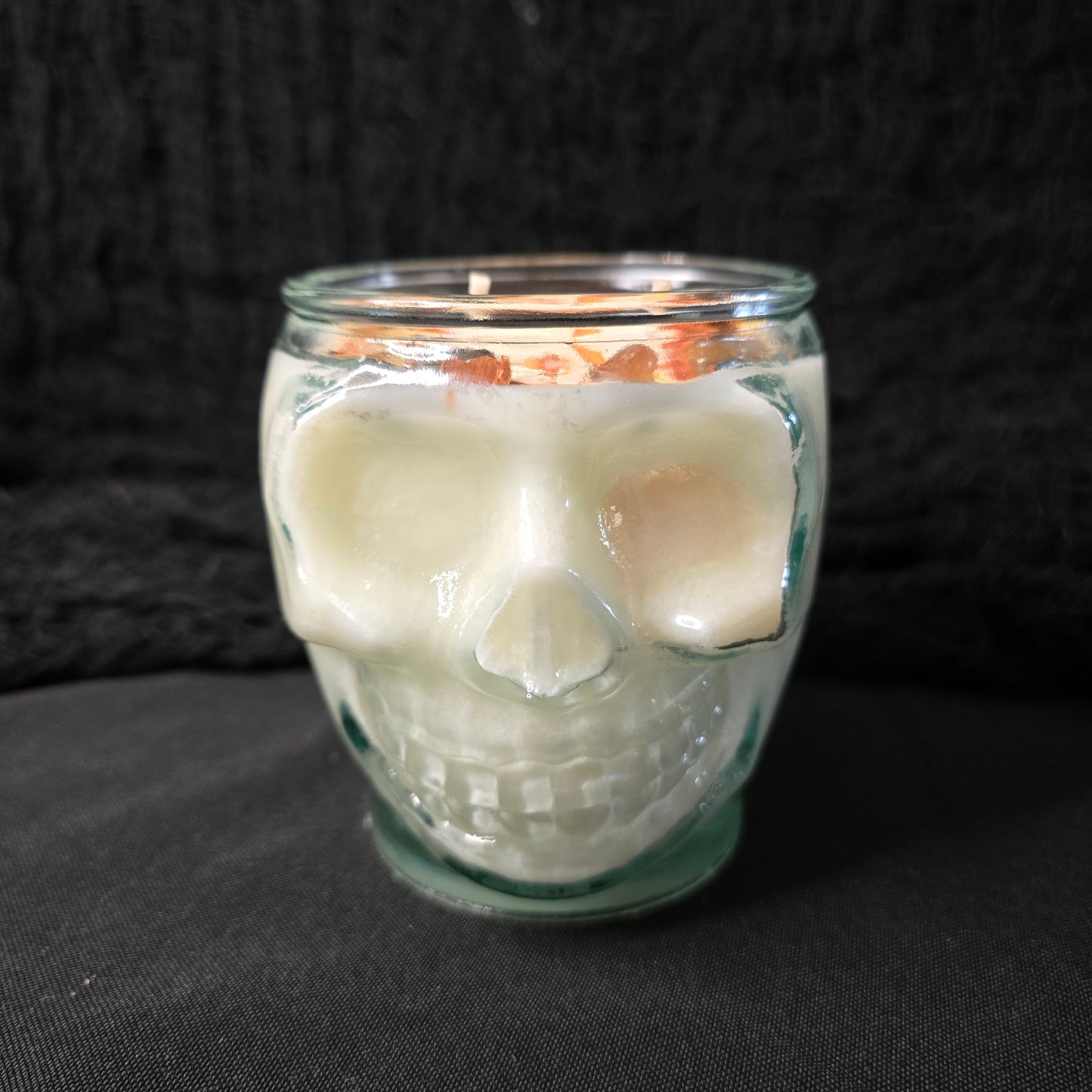 12oz Skull Candle - Pumpkin King