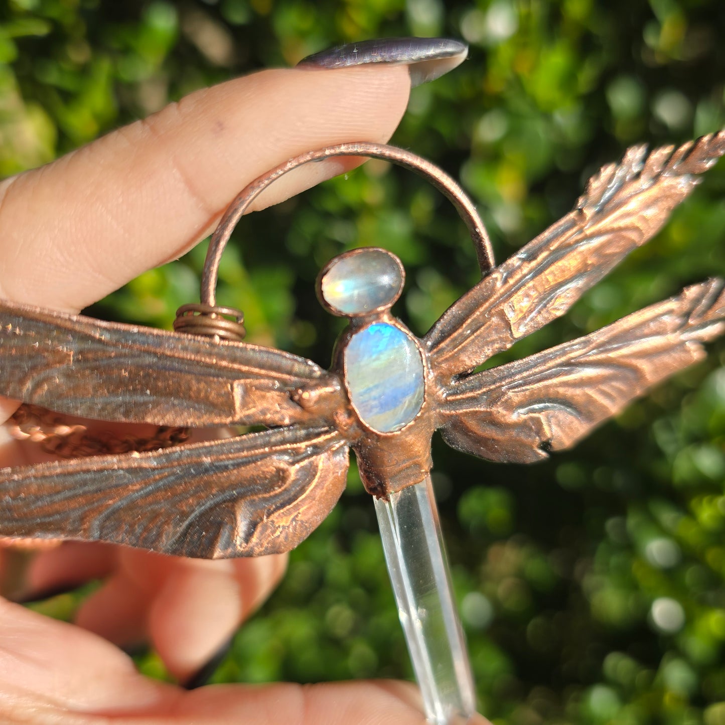 Moonstone & Labradorite Fairy