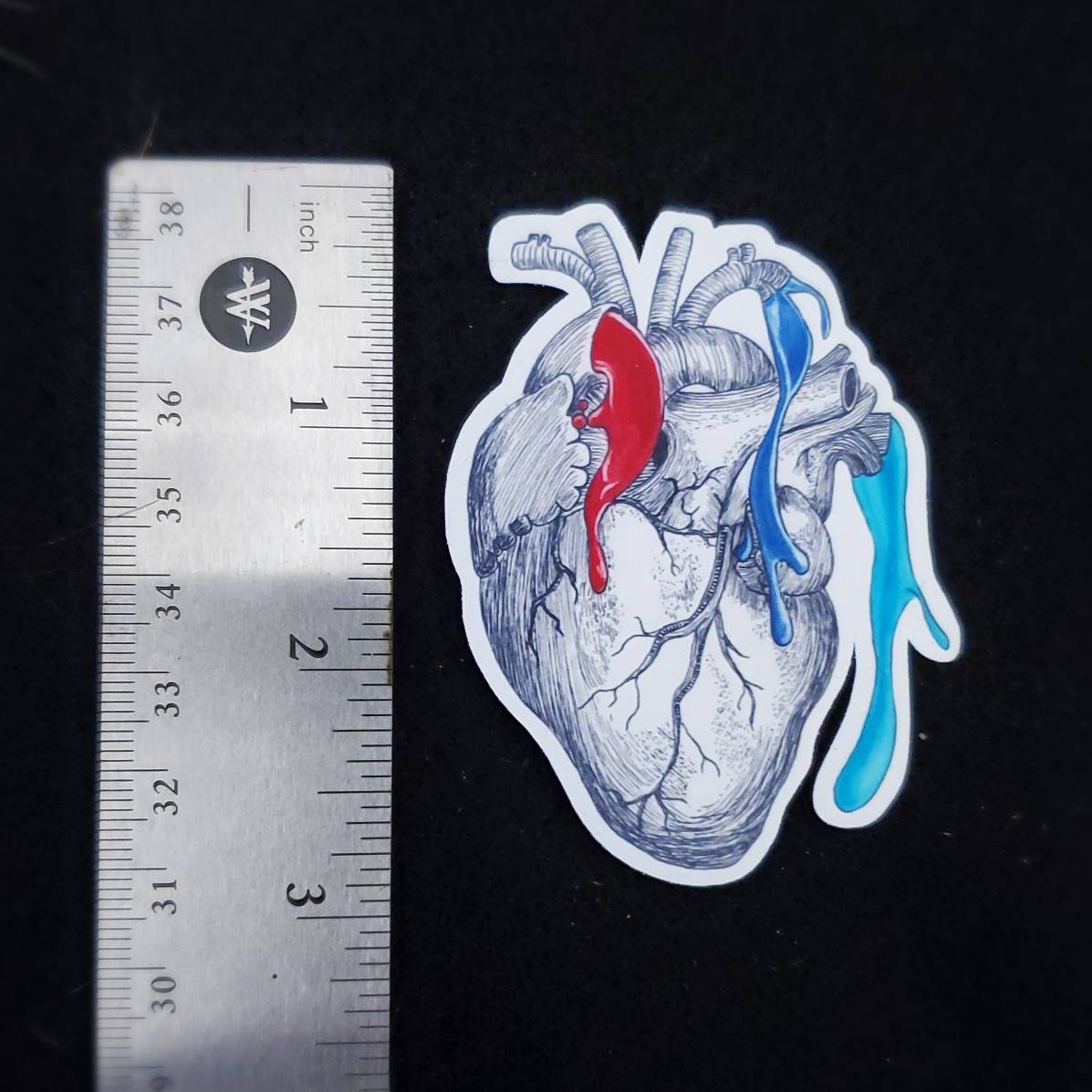 "Bleeding Heart" Sticker